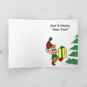 Carte de voeux de Noël (Intérieur)