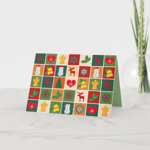 carte de vœux de Noël