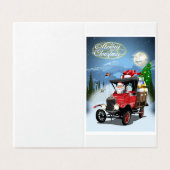 Carte de voeux de Noël (Outside Unfolded)