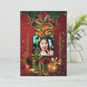 Carte de voeux de Noël (Debout devant)