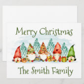 Carte de vœux de Noël (Devant / Derrière)