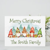 Carte de vœux de Noël (Debout devant)