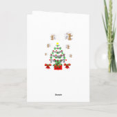 Carte de voeux de Noël (Dos)
