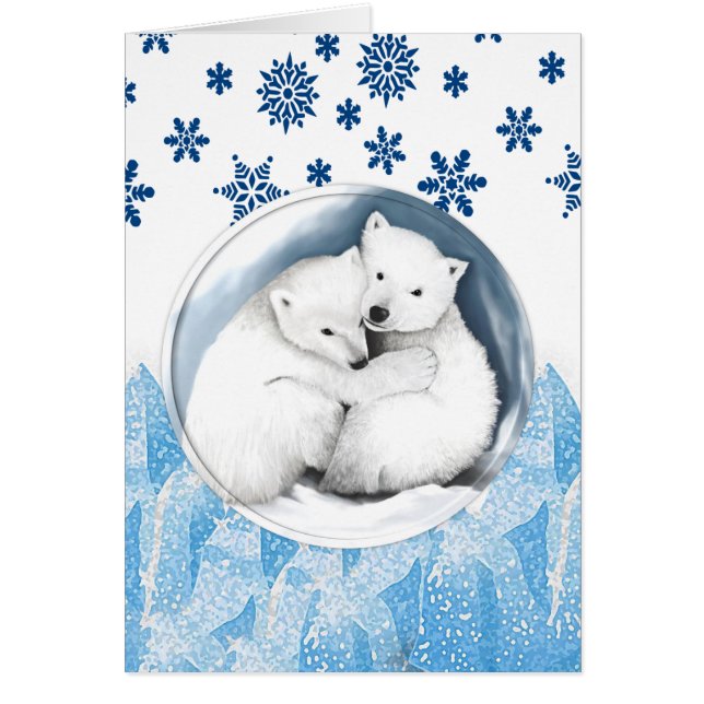 Carte de voeux de Noël (Devant)