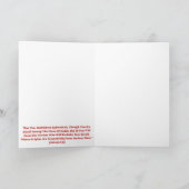 Carte de voeux de Noël (Intérieur)