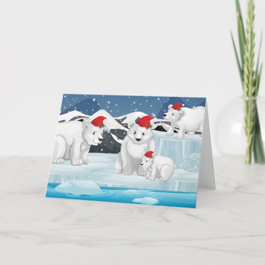 Carte de voeux de Noël (Devant)