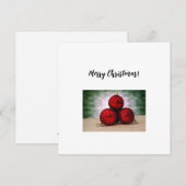 Carte de voeux de Noël (Devant / Derrière)