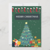 Carte de vœux de Noël (Devant)