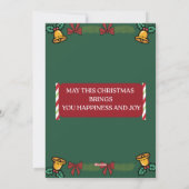 Carte de vœux de Noël (Dos)