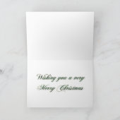 Carte de voeux de Noël (Intérieur)