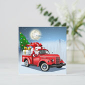 Carte de vœux de Noël (Debout devant)