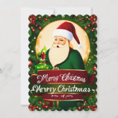 Carte de voeux de Noël (Devant)