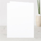 Carte de vœux de Noël. (Dos)