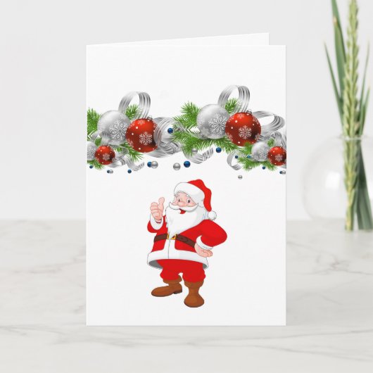 Carte de voeux de Noël (Devant)