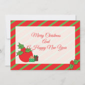 Carte de voeux de Noël (Devant)