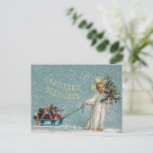 Carte de vœux de Noël (Debout devant)