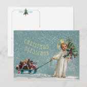 Carte de vœux de Noël (Devant / Derrière)
