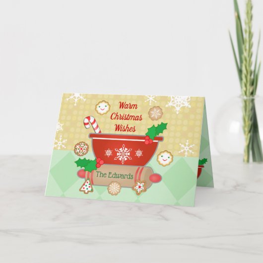 Carte de voeux de Noël (Devant)