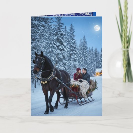 Carte de vœux de Noël (Devant)