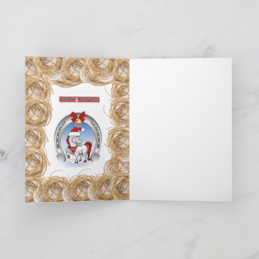 Carte de voeux de Noël (Intérieur)