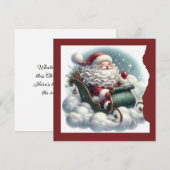 Carte de vœux de Noël (Devant / Derrière)
