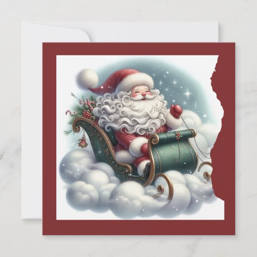 Carte de vœux de Noël (Devant)