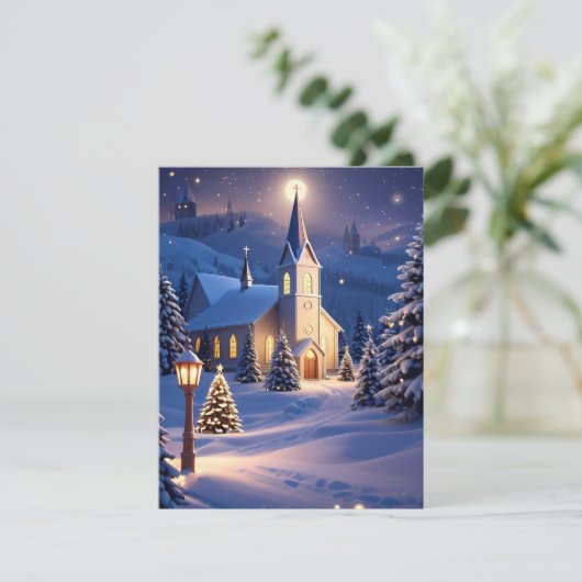 Carte de voeux de Noël (Debout devant)