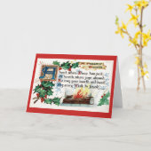 Carte de vœux de Noël (Fleur jaune)