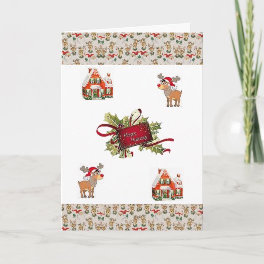 Carte de voeux de Noël (Devant)