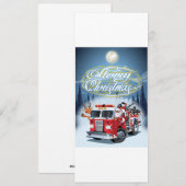 carte de voeux de Noël (Devant / Derrière)
