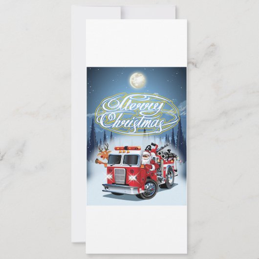 carte de voeux de Noël (Devant)
