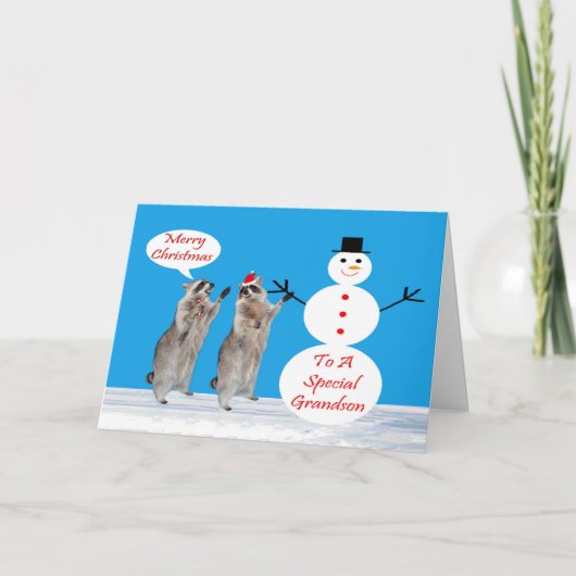 Carte de voeux de Noël (Devant)