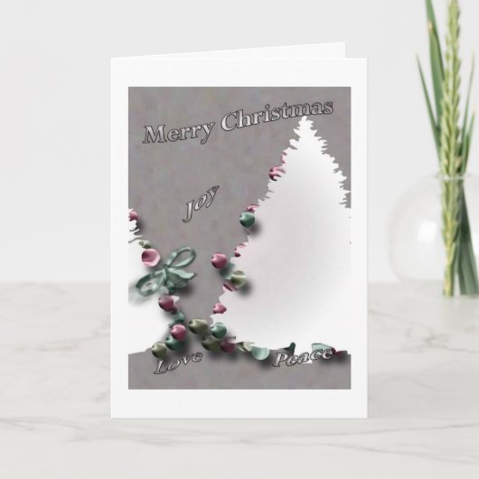 Carte de voeux de Noël (Devant)