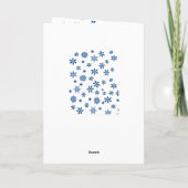 Carte de voeux de Noël (Dos)
