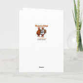 Carte de voeux de Noël (Dos)