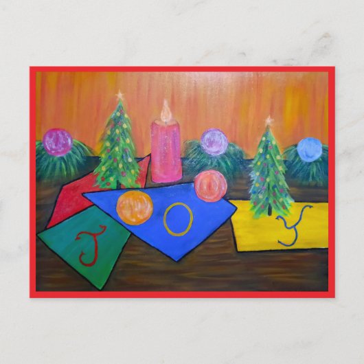 Carte de vœux de Noël (Devant)