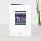 Carte de voeux de Noël (Dos)