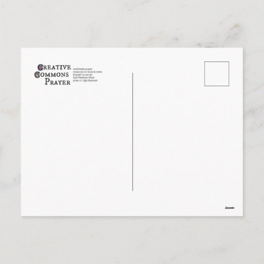 Carte de vœux de Noël "12 jours de Noël" (Dos)