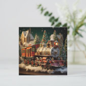 Carte de voeux de Noël 3D (Debout devant)