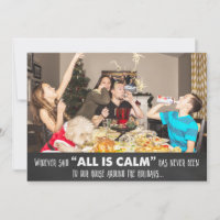 Carte de vœux de Noël à la craie photo d'humour dr