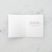 Carte de voeux de Noël à l'ancienne (Intérieur)