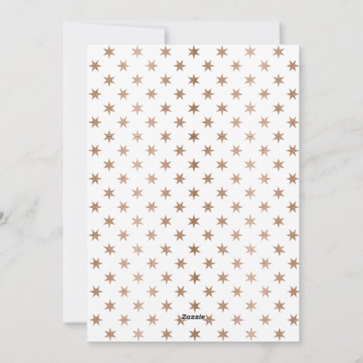 Carte de vœux de Noël à plat avec des vœux chaleur (Dos)