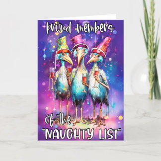 Carte de voeux de Noël amusante