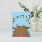 Carte de voeux de Noël amusante (Debout devant)