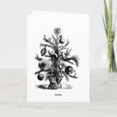 Carte de voeux de Noël Arbre (Dos)