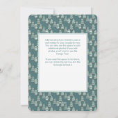 Carte de vœux de Noël au pain d'épices pour famill (Dos)