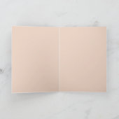 carte de vœux de Noël au renne (Intérieur)