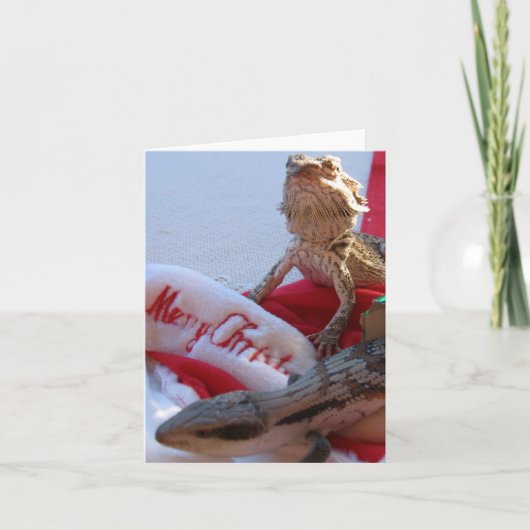 Carte de voeux de Noël Aussie (Devant)