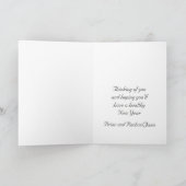 Carte de voeux de Noël avec foi (Intérieur)