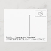 Carte de vœux de Noël avec le Père Noël allumant l (Dos)